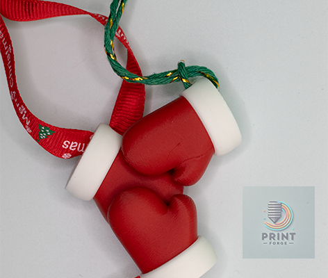 Santa's Glove Tree Decoration