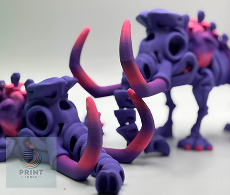 3D Printed Dinosaurs!