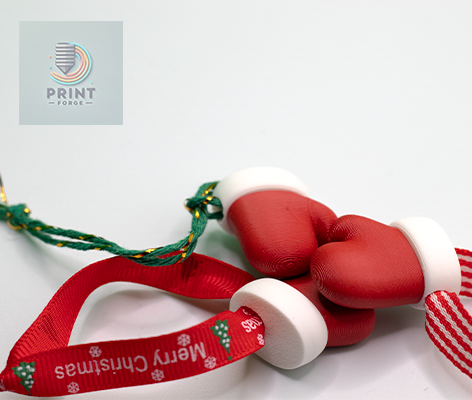 Santa's Glove Tree Decoration