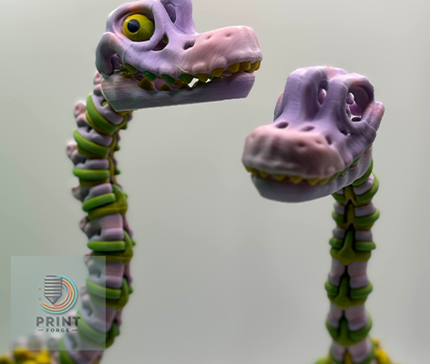 3D Printed Dinosaurs!