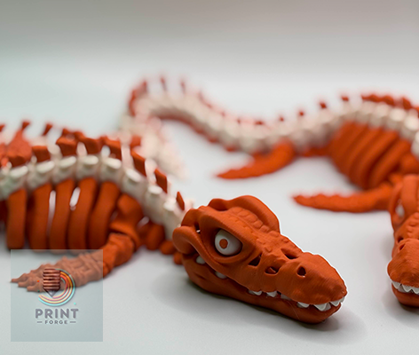 3D Printed Dinosaurs!
