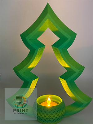 Tree Tea Light Holder