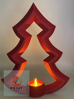 Tree Tea Light Holder